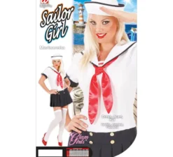Costume da marinaio classico con gonna per donna