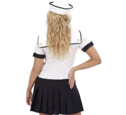 Costume da marinaio classico con gonna per donna