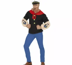 Costume da marinaio uomo forte