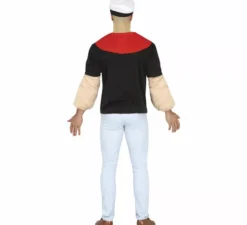 Costume da marinaio uomo forte