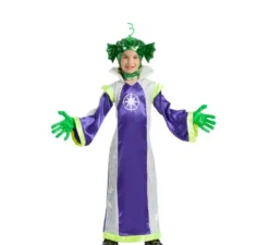 Costume da Marziana viola perbambina