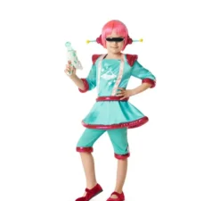 Costume da marziano spaziale per bambine