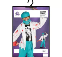 Costume da medico zombi