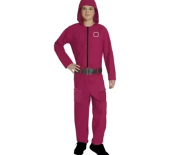 Costume da minion del gioco dei calamari per adolescenti