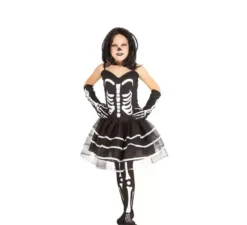 Costume da Miss Bones per bambina
