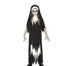 Costume da Monaca zombie per bambina
