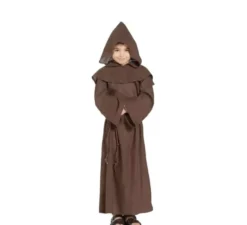 Costume da Monaco con cappuccio per bambini