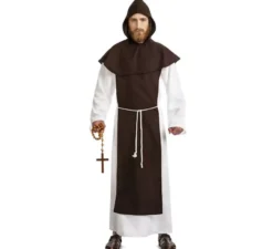 Costume da monaco francescano per un uomo