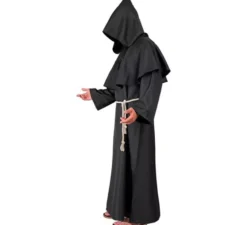 Costume da monaco scuro per uomo