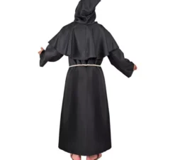 Costume da monaco scuro per uomo