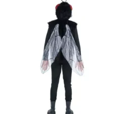 Costume da mosca con cappello e ali per adulto
