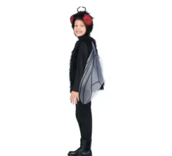 Costume da mosca con cappello e ali per bambino