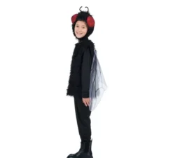 Costume da mosca con cappello e ali per bambino