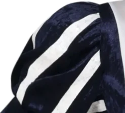 Costume da moschettiere blu per donna