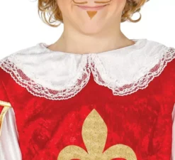 Costume da moschettiere rosso