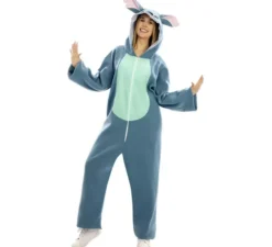 Costume da mostro blu per adulti