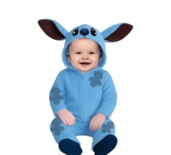 Costume da mostro blu per neonato