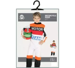 Costume da motociclista per un ragazzo