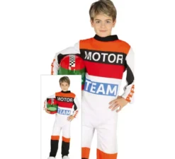 Costume da motociclista per un ragazzo