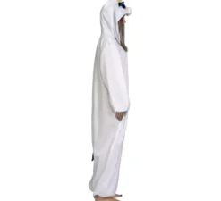 Costume da mucca con grandi occhi per adulti