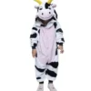 Costume da mucca felice per bambini con cappuccio