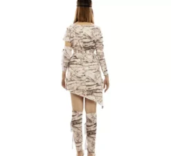 Costume da mummia del faraone per donna