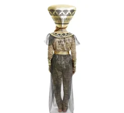 Costume da Mummia Faraone con copricapo per bambine e adolescenti