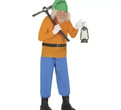 Costume da nano arancione per uomo