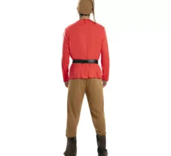 Costume da nano rosso delle fiabe per uomo