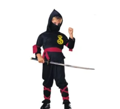 Costume da ninja nero per bambini