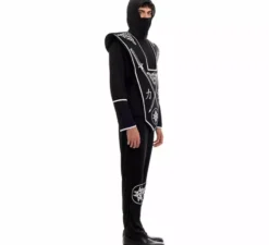 Costume da Ninja Nero per uomo