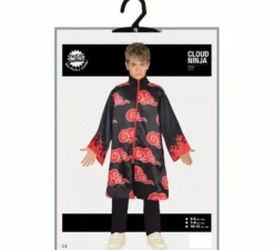 Costume da Ninja Nuvole Anime per ragazzi