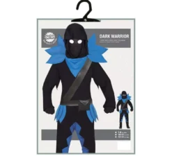 Costume da Ninja Warrior scuro per bambini e bambini