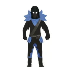 Costume da Ninja Warrior scuro per bambini e bambini