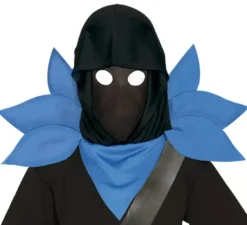 Costume da Ninja Warrior scuro per bambini e bambini