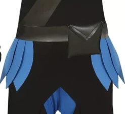 Costume da Ninja Warrior scuro per bambini e bambini