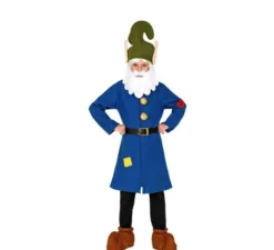Costume da operaio gnomo blu per bambino