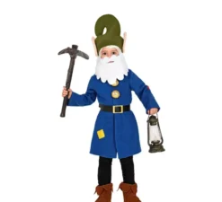 Costume da operaio gnomo blu per bambino