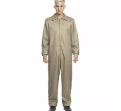 Costume da operaio o tuta beige per uomo