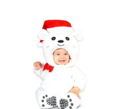 Costume da orsetto delle nevi con cappello