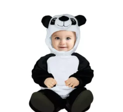 Costume da orsetto panda con cappuccio