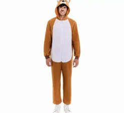 Costume da orso bruno per adulto