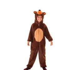 Costume da orso bruno per bambini e neonati