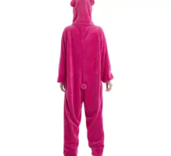 Costume da orso rosa per donna