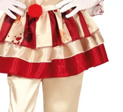 Costume da Pagliaccia a righe per bambina