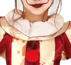 Costume da Pagliaccia a righe per bambina
