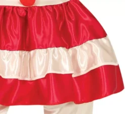 Costume da Pagliaccia a righe per donna