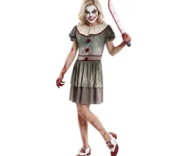 Costume da Pagliaccia del terrore per donna