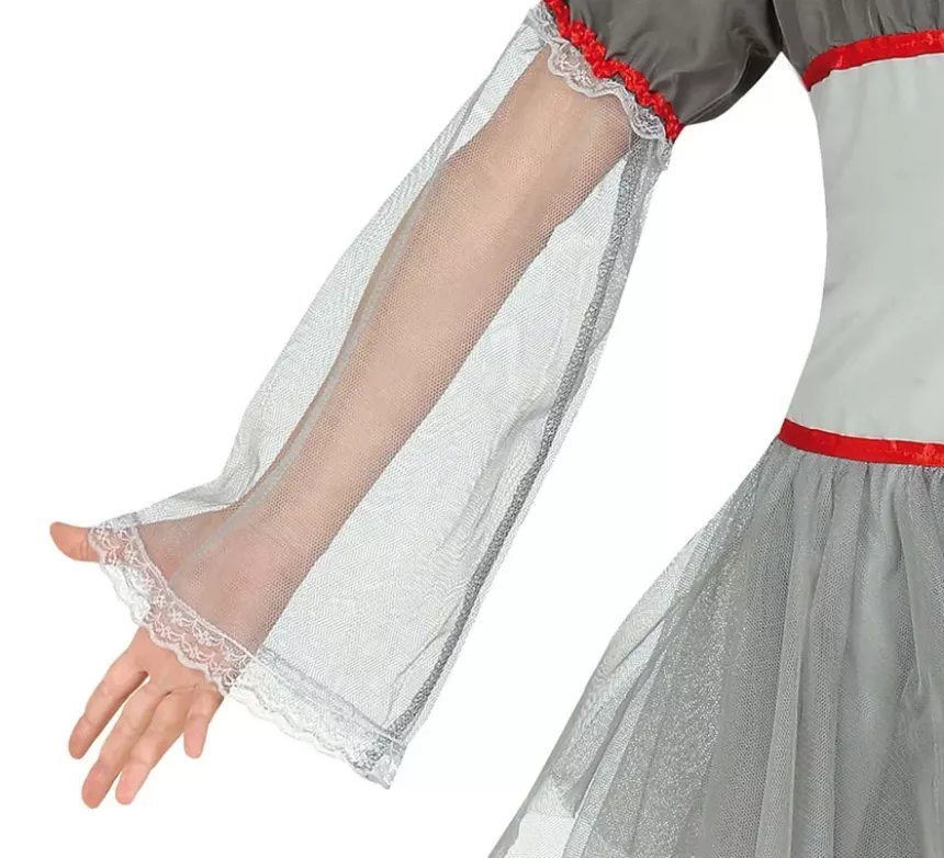 Costume da Pagliaccia terrificante per bambina