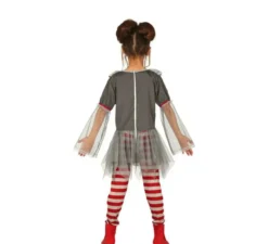Costume da Pagliaccia terrificante per bambina